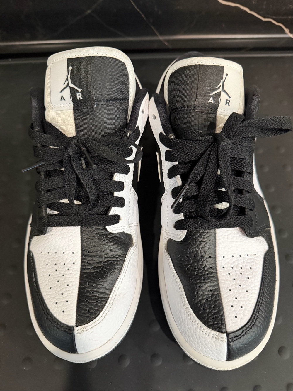 Jordan Women’s Low-Top Split Black & White Sneakers